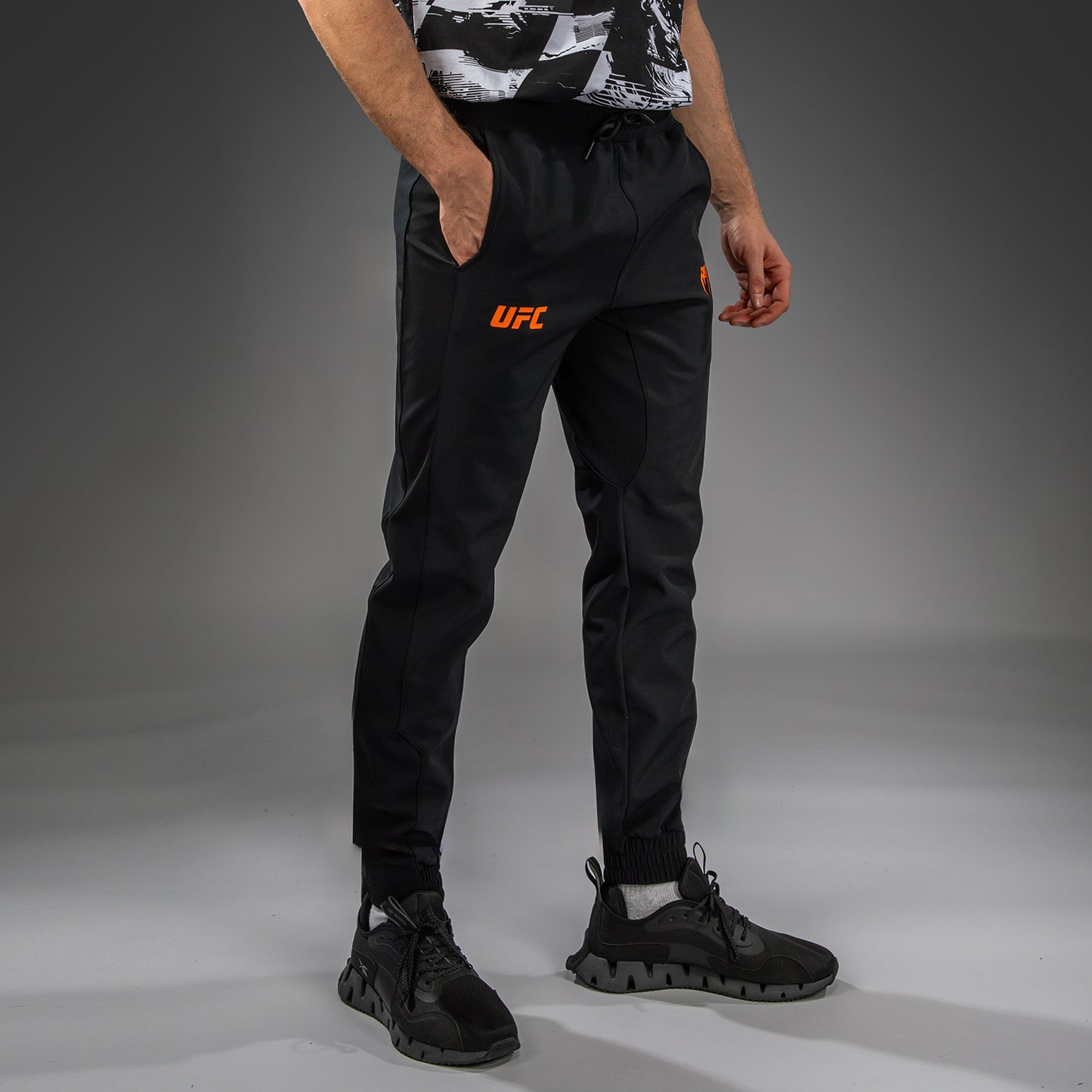 Men's UFC Zenith by Venum Black Authentic Fight Week Pant
