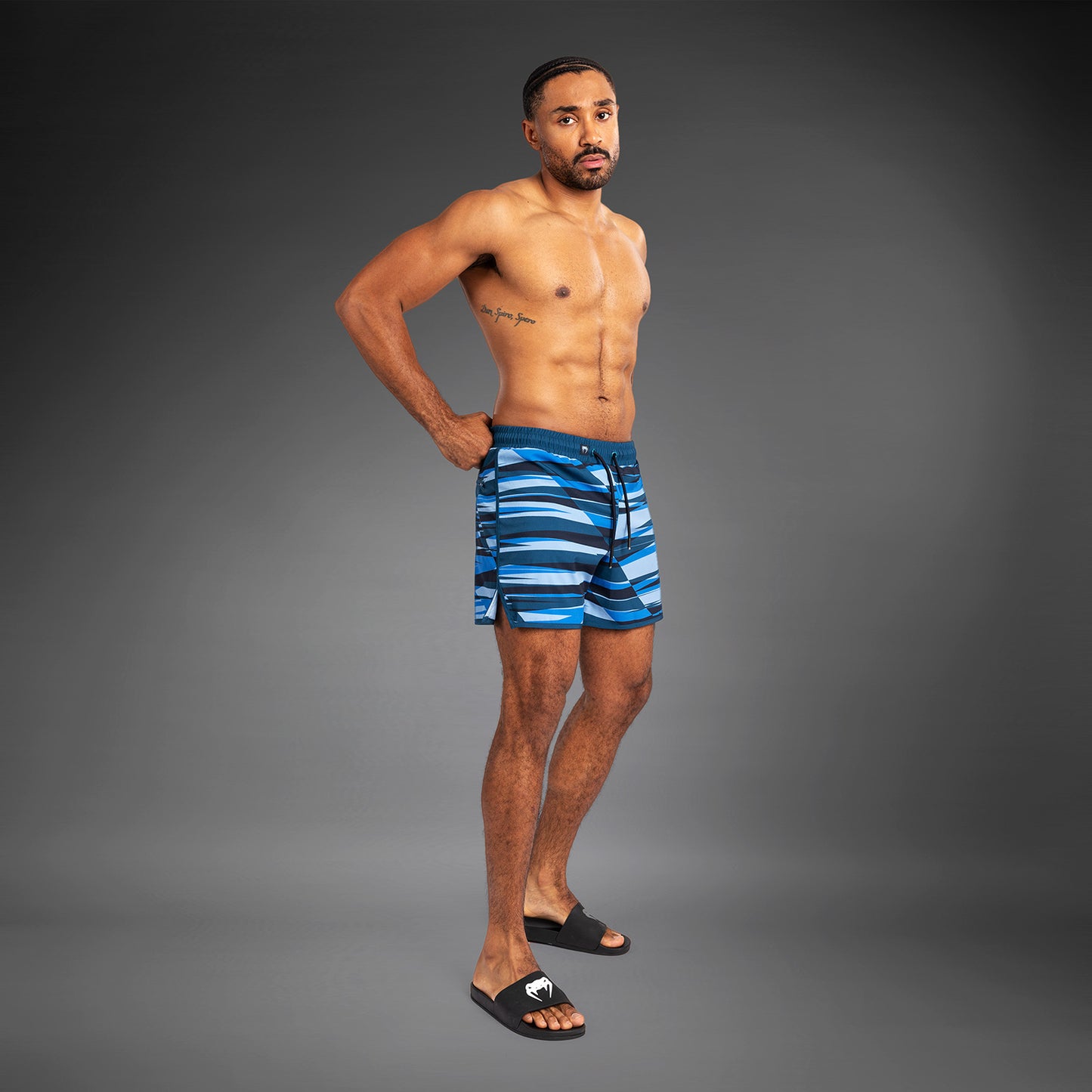 Venum Rapid Men’s Board Shorts - Shadow Blue