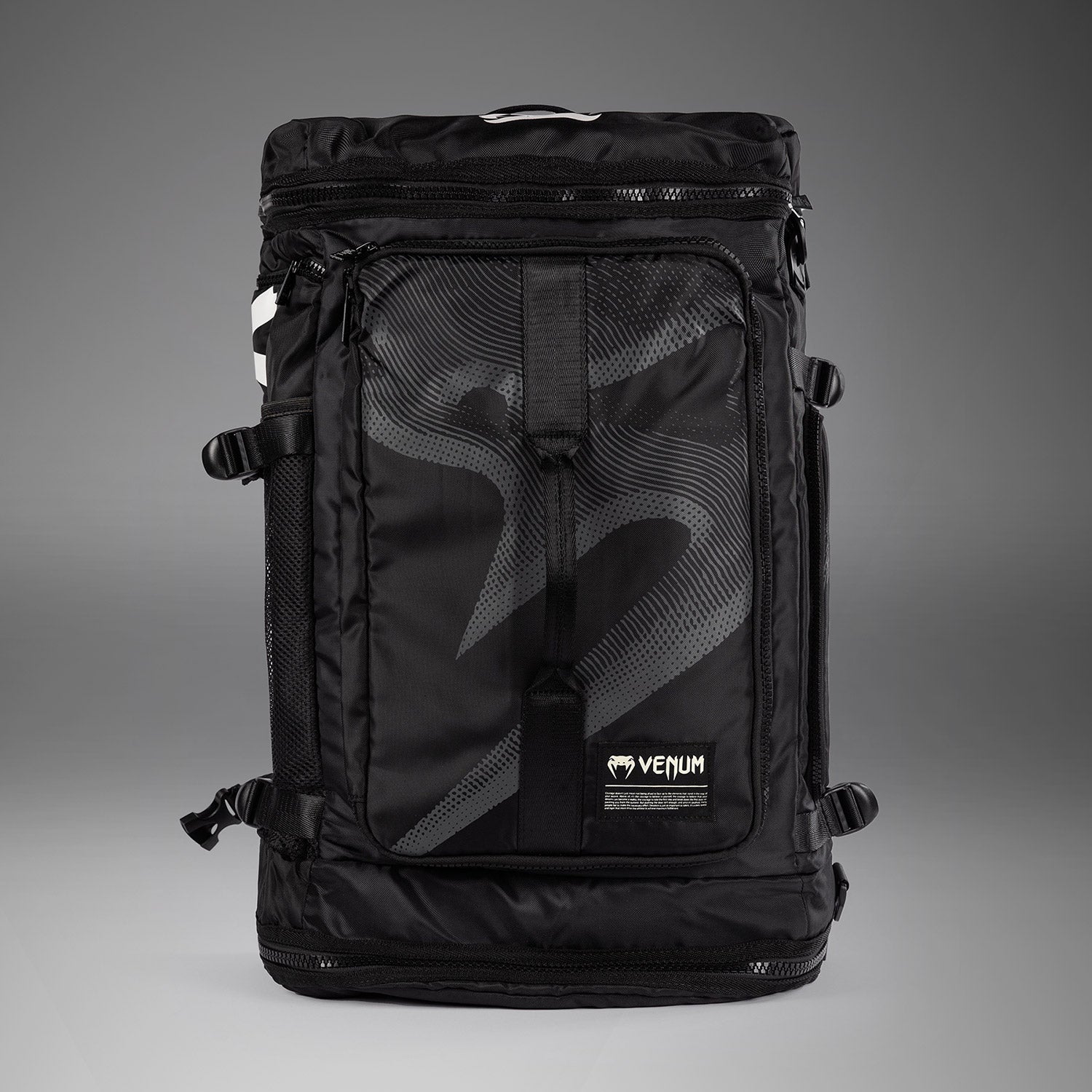 Venum Shockwave Convertible Sports Bag (60L) - Black - Venum Asia