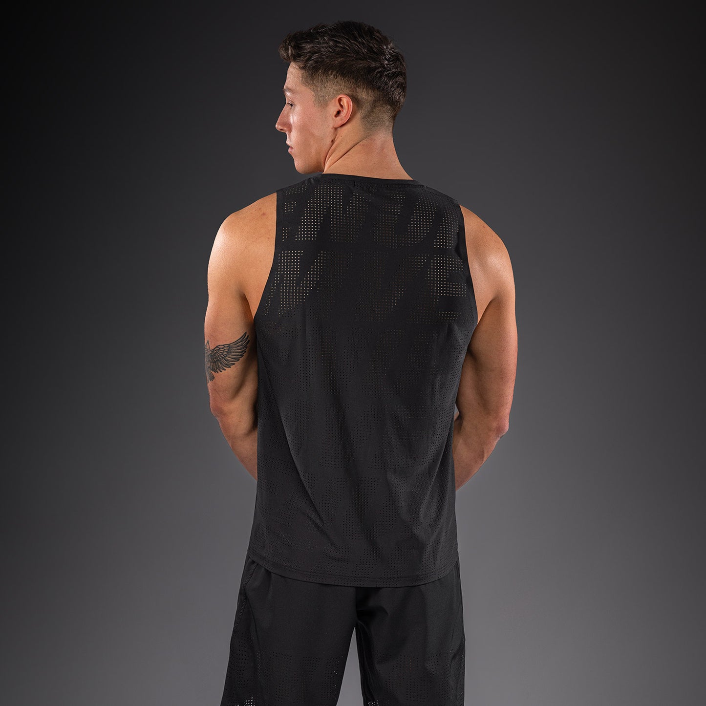 Venum Lazer Tank Top - Black/Grey