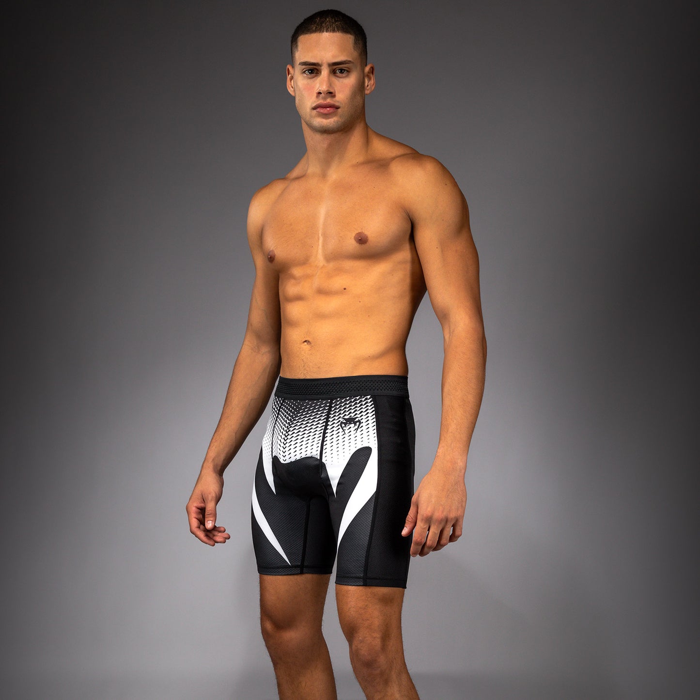 Venum No Gi Vale Tudo Shorts - Black/White