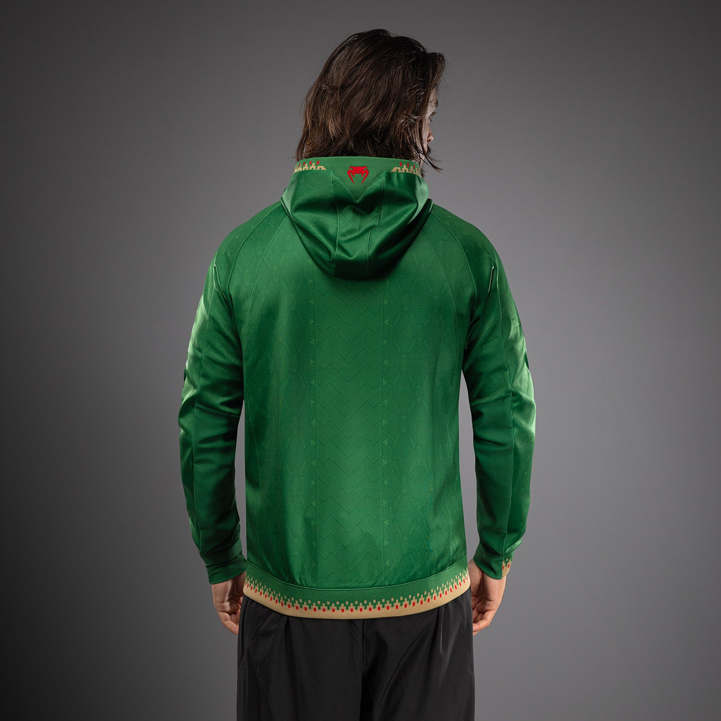 Men’s Noche UFC 2.0 By Venum Green Authentic Fight Night Walkout Hoodie