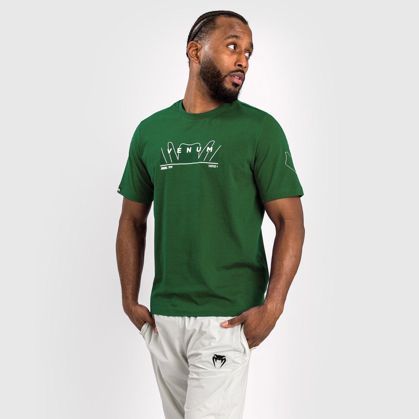 Venum Snake Print T-Shirt - Khaki