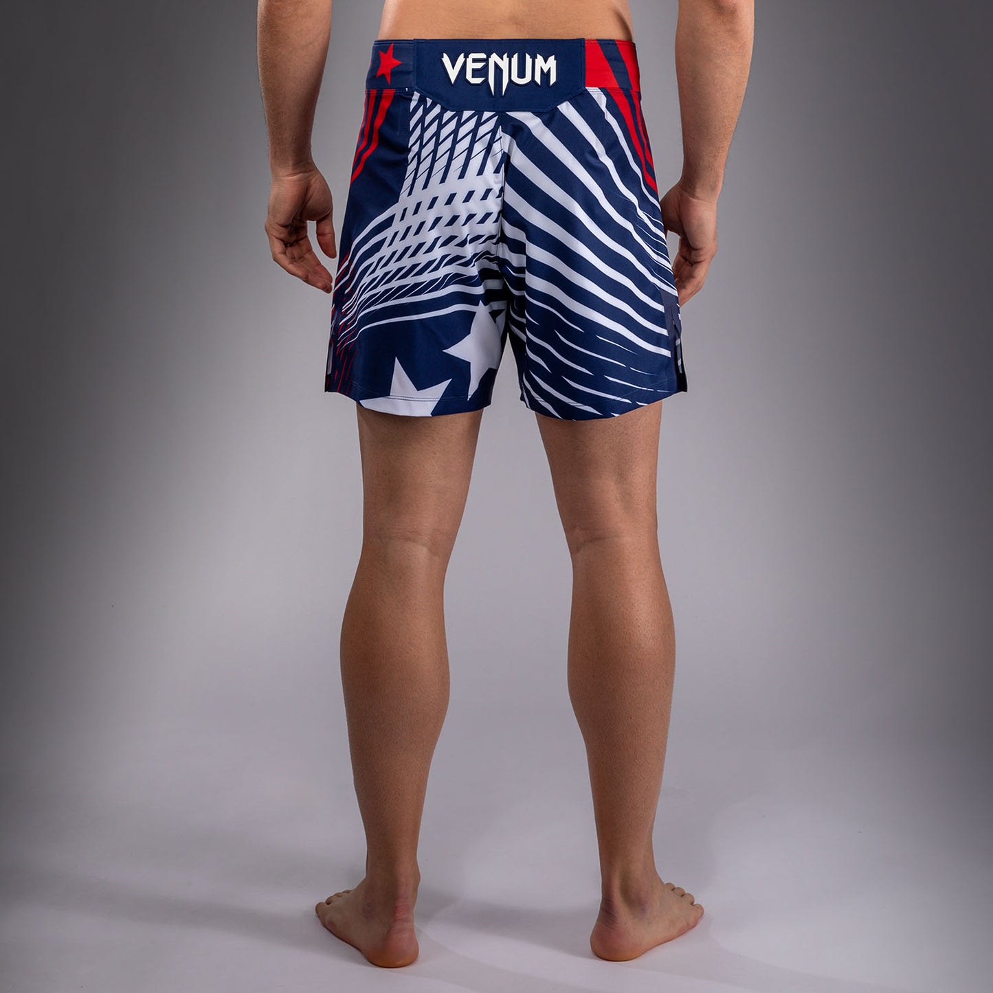 Men's UFC Freedom 250 by Venum Blue Authentic Fight Night Short Fit Fight Short