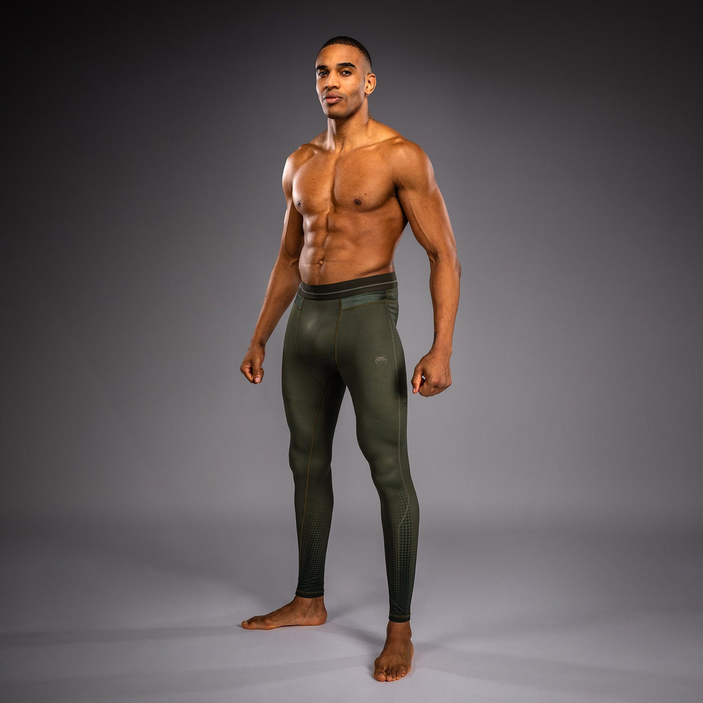 Venum Stealth Spats - Khaki/Dark Green