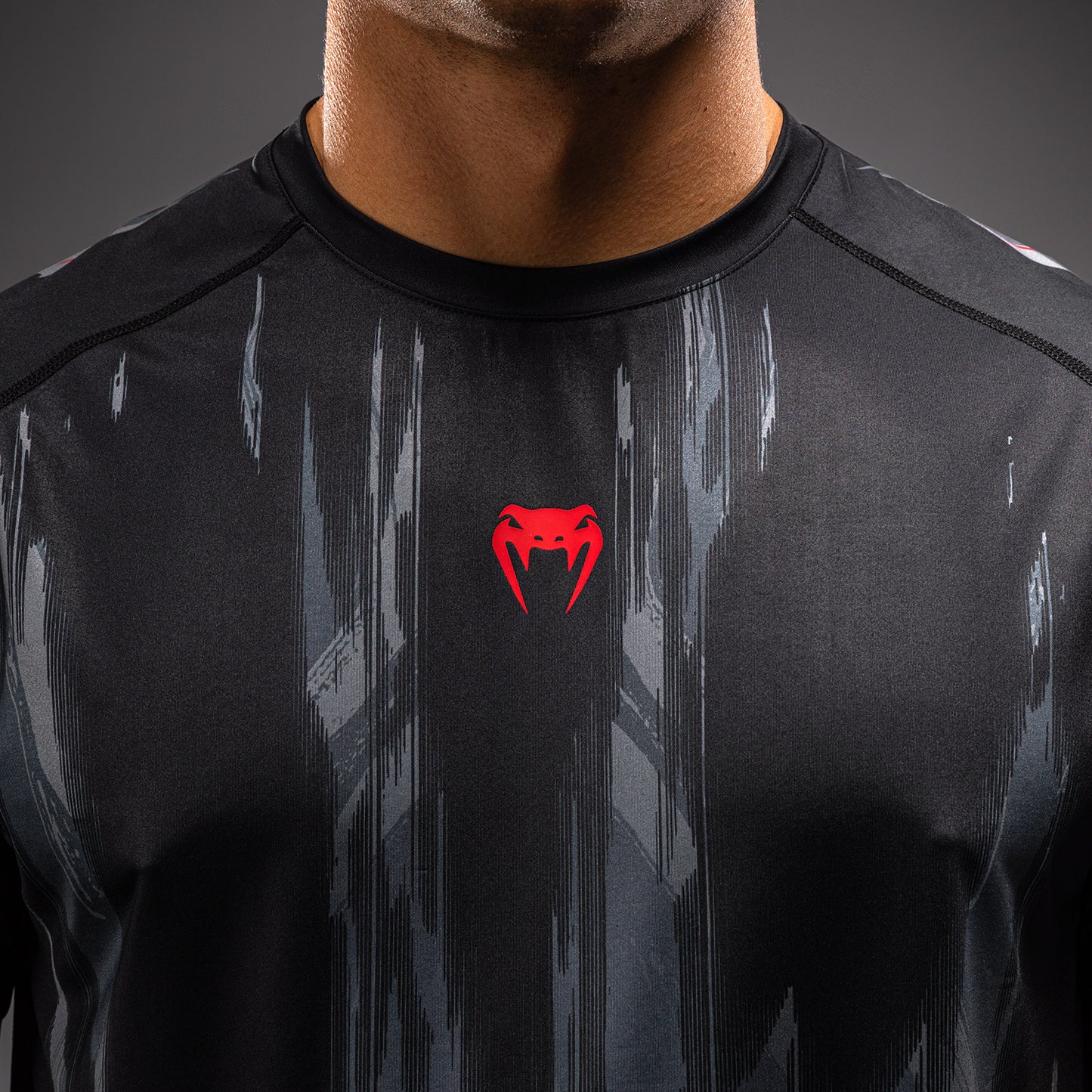 Venum Demon Dry Tech T-Shirt - Black/Grey