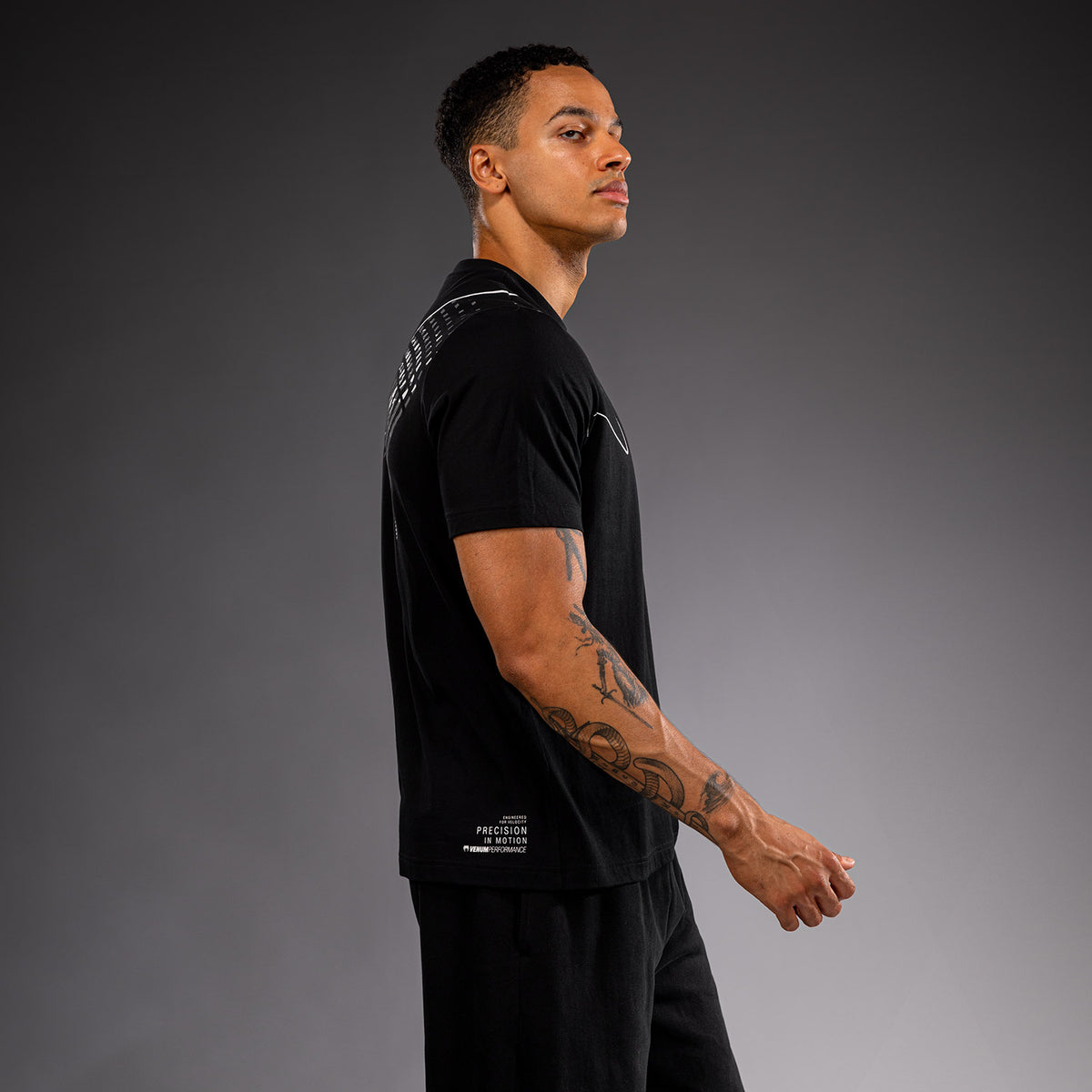Venum Crimson Viper 2.0 T-Shirt - Black/Grey