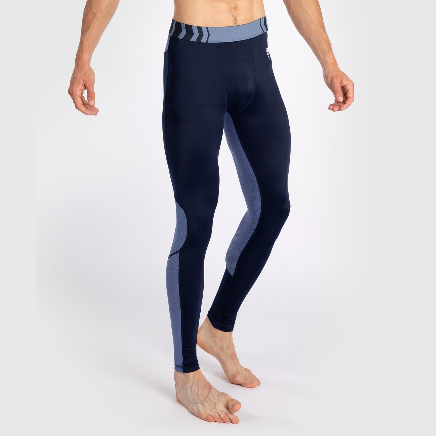 Venum Tempest Men's Spats - Navy Blue/Blue