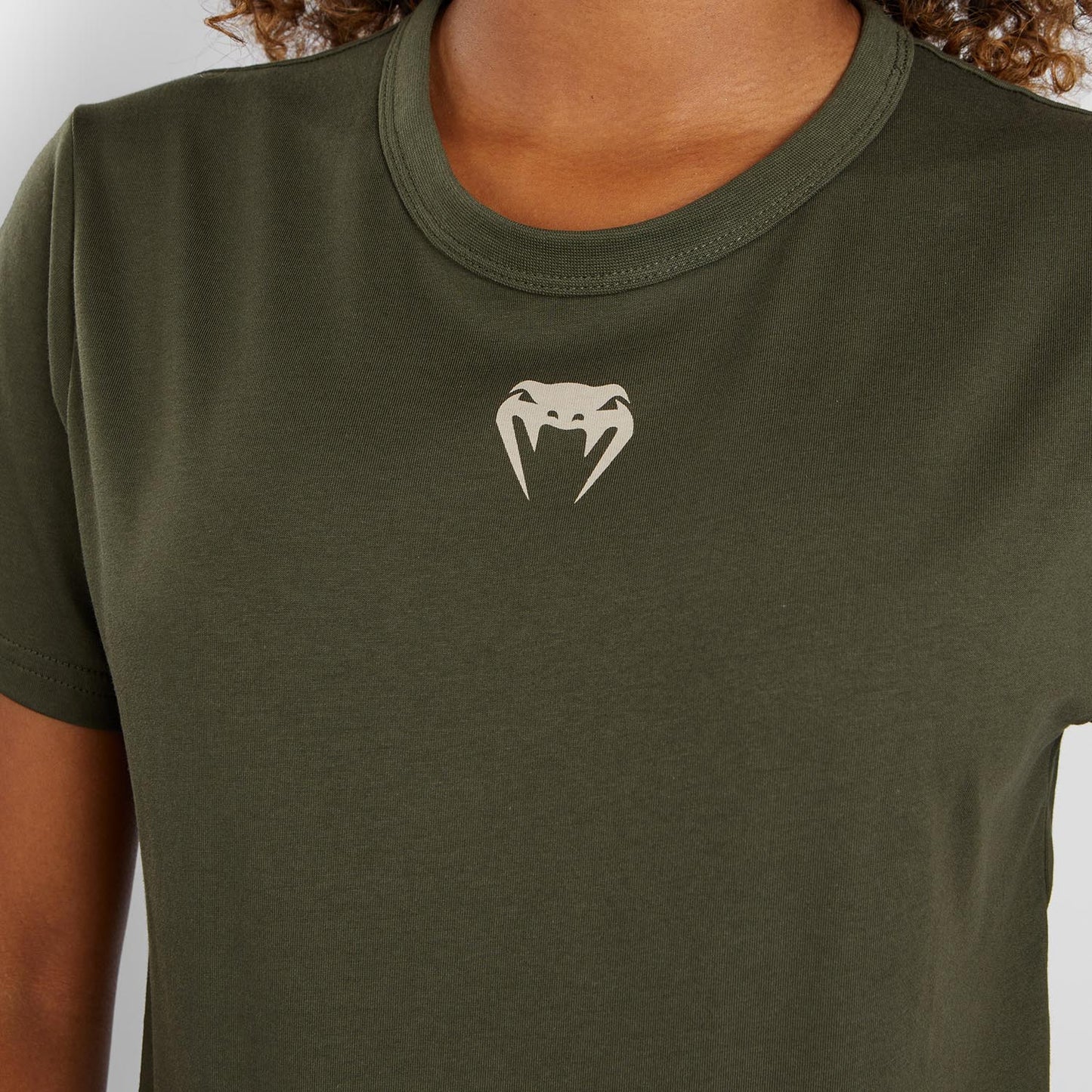 UFC Adrenaline by Venum Fight Week Women’s Short-sleeve Cotton T-shirt  - Khaki
