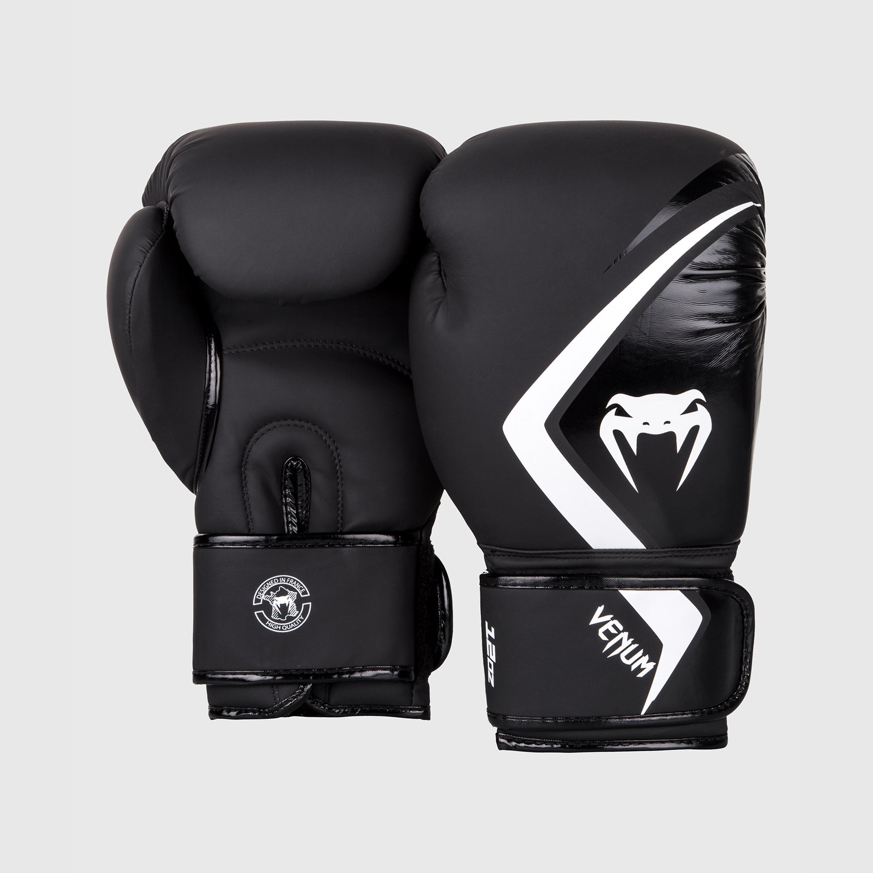 8oz Venum Contender 2.0 ボクシンググローブ UFC Venum Boxing Gloves Contender 2.0 - Black/Grey-White - Venum Asia