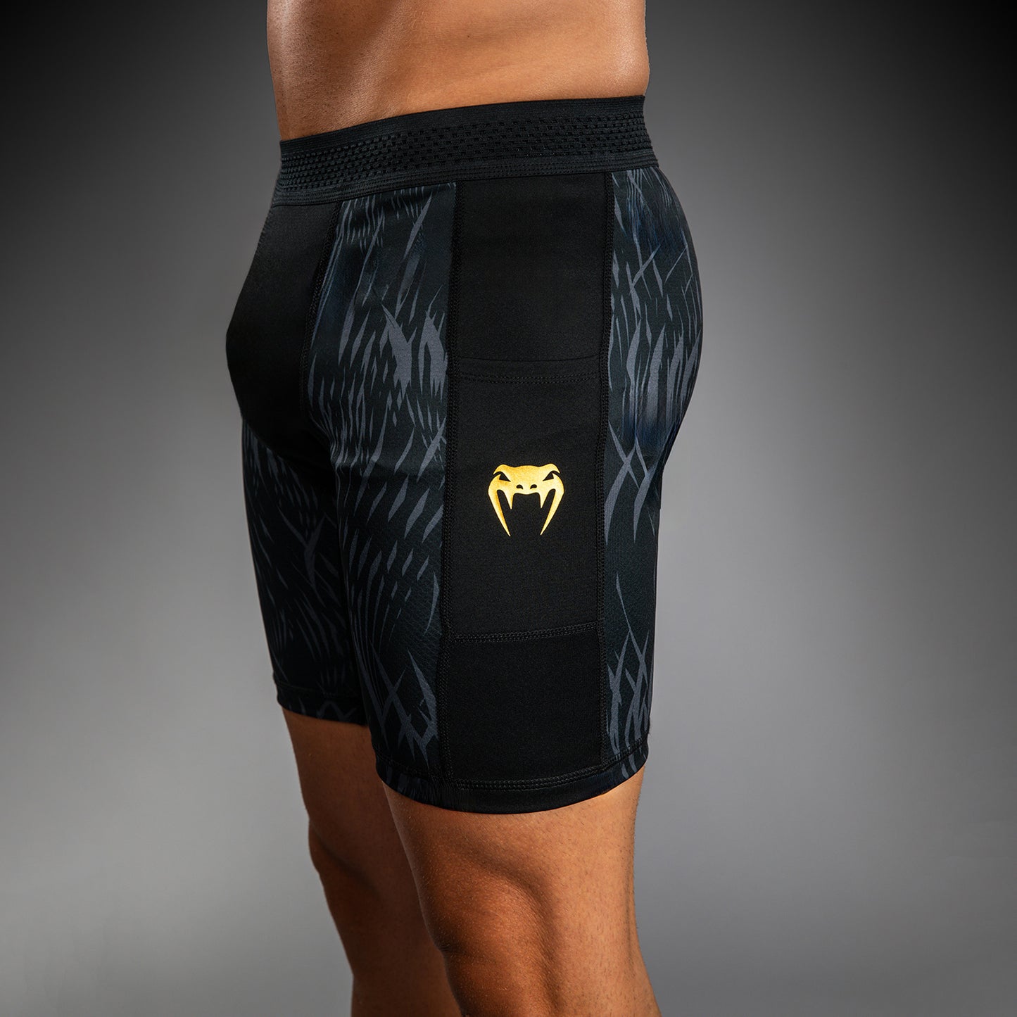 Venum x Chimaev Vale Tudo Shorts - Black/Grey