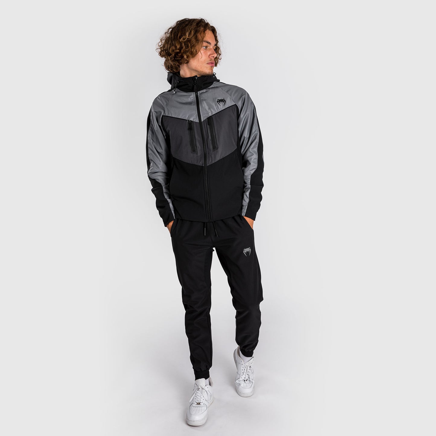 Venum Laser 3.0 Track Jacket - Black/Grey