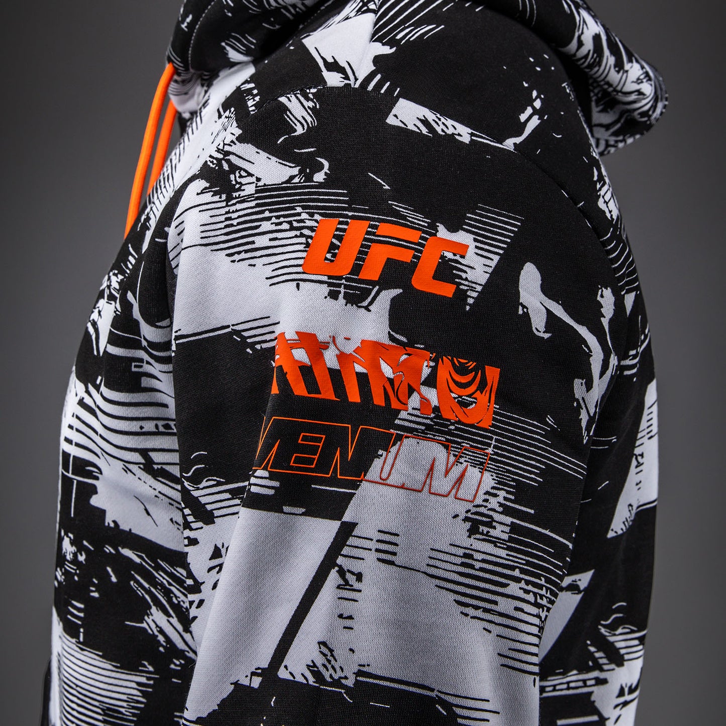 Men's UFC Zenith by Venum White Authentic Fight Week Pullover Hoodie