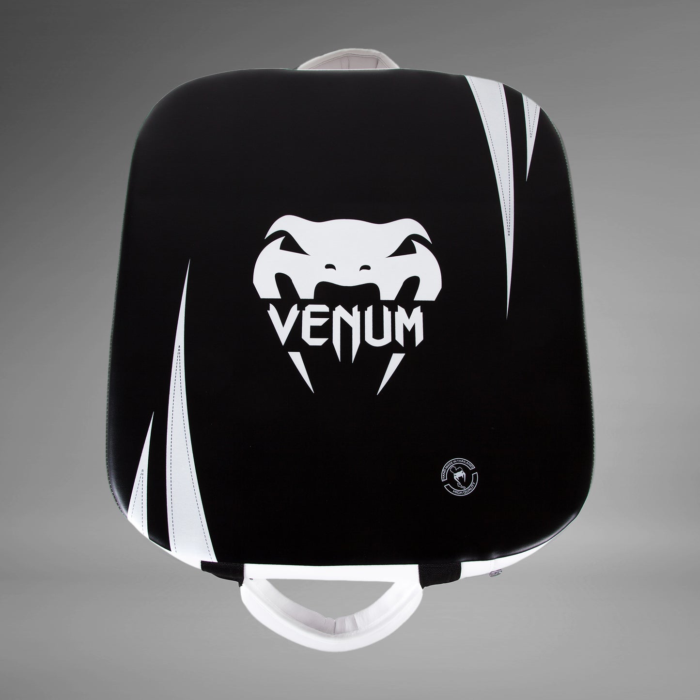Venum Absolute Square Kick Shield - Skintex Leather - Black/Ice