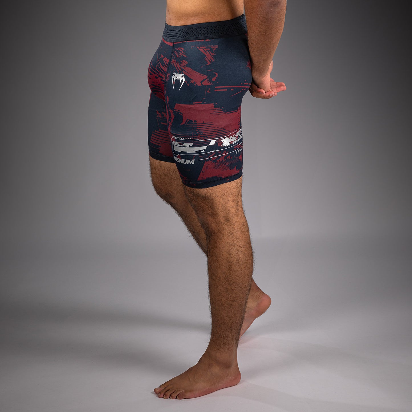 Men’s UFC Zenith by Venum Burgundy Authentic Fight Week Performance Vale Tudo Short