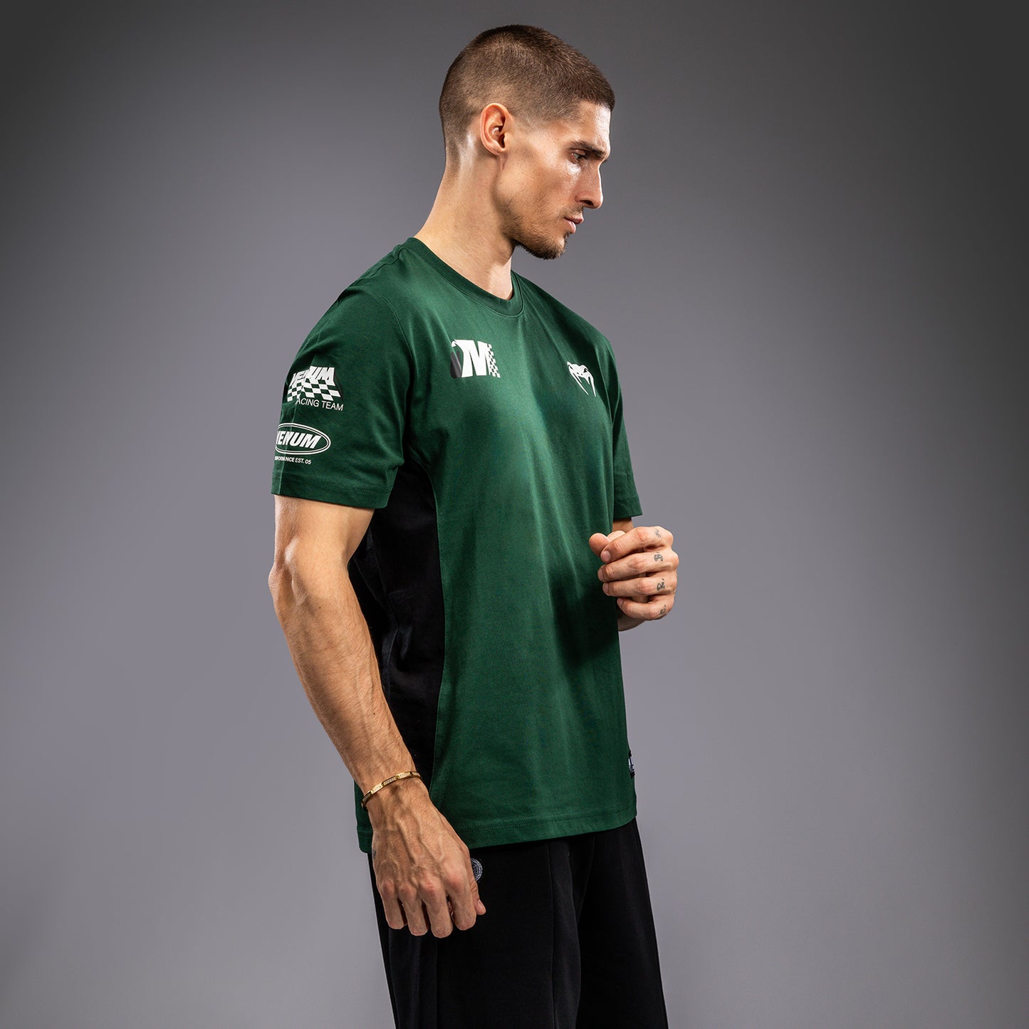 Venum Motorsport T-Shirt - Deep Forrest