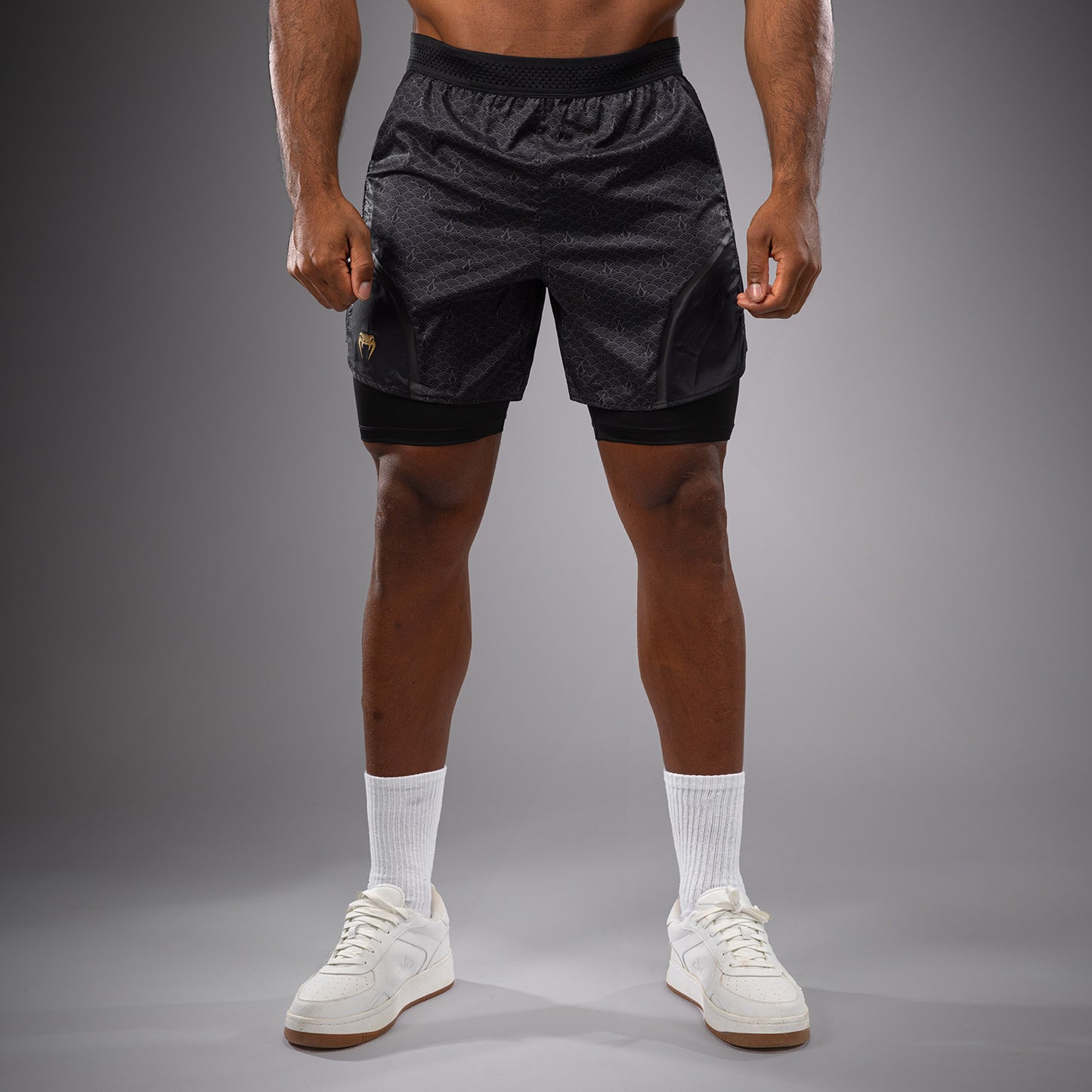 Venum x Assassin's Creed Shadows Training Short - Black/Gold
