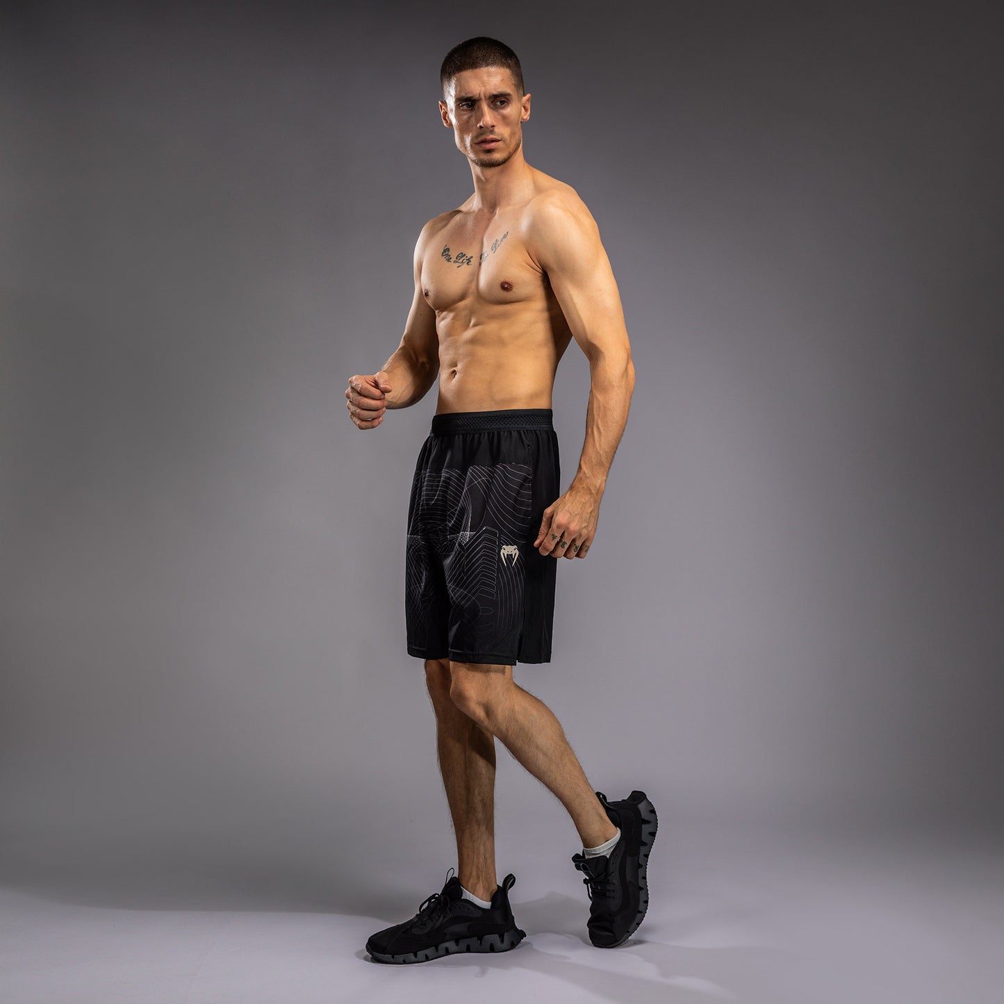 Venum G-Fit Air Men's Training Shorts - Deep Black/Desert Sand