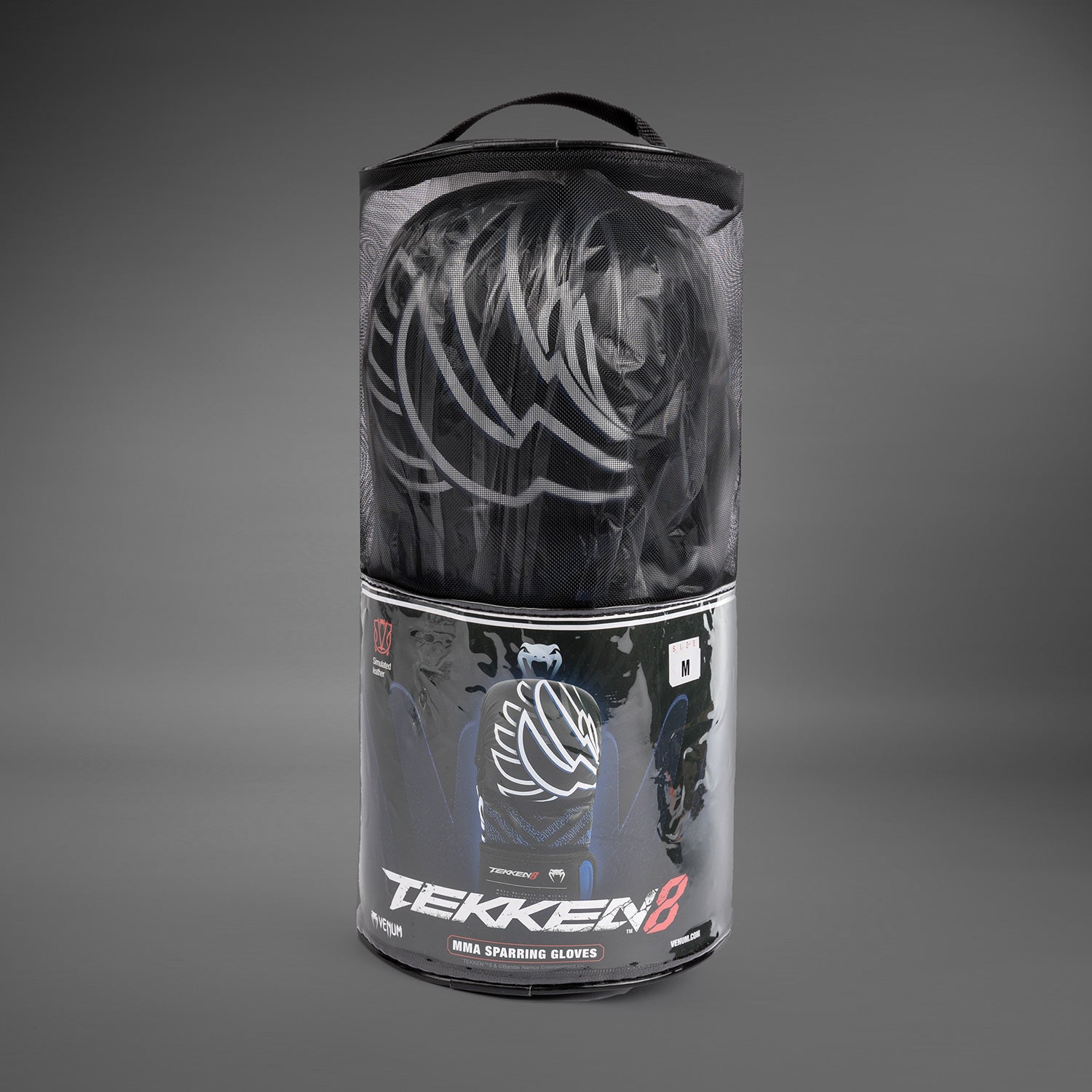 ■TOMOMIZU■ Venum x TEKKEN 8 - Jin Kazama MMA Sparring Gloves - Blue/Black