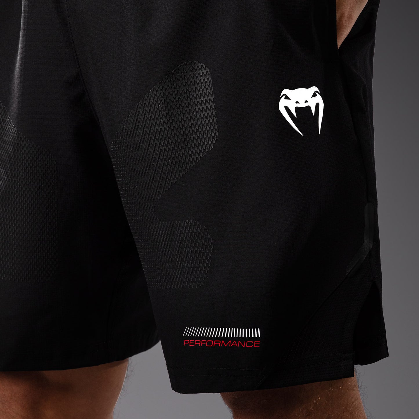 Venum Tactical XT Training Shorts - Black/Fire Red