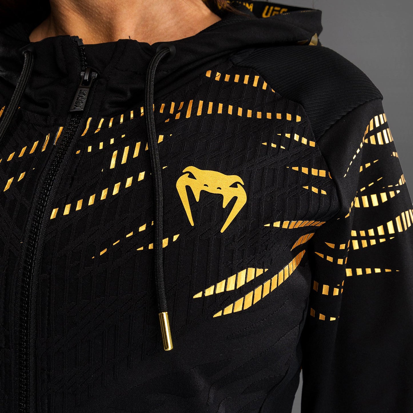 UFC Fusion by Venum Authentic Fight Night Women’s Walkout Hoodie - Champion