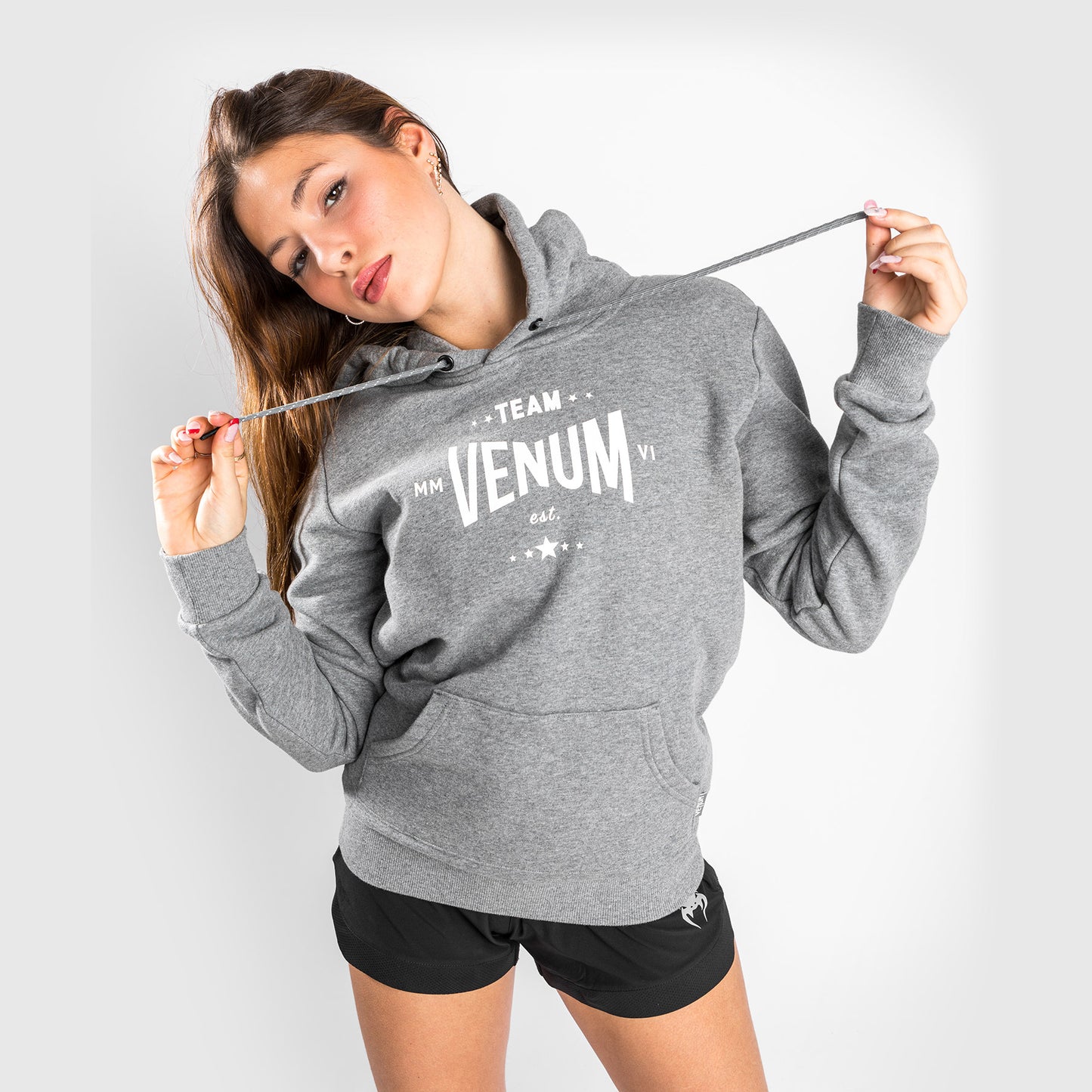 Venum Team 2.0 Hoodie - Light Heather Grey