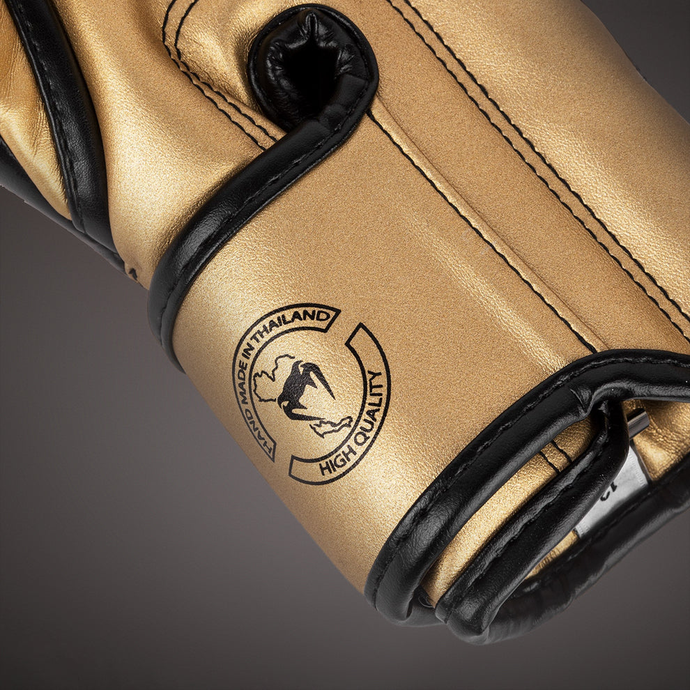 Venum Elite Boxing Gloves - Gold/Black