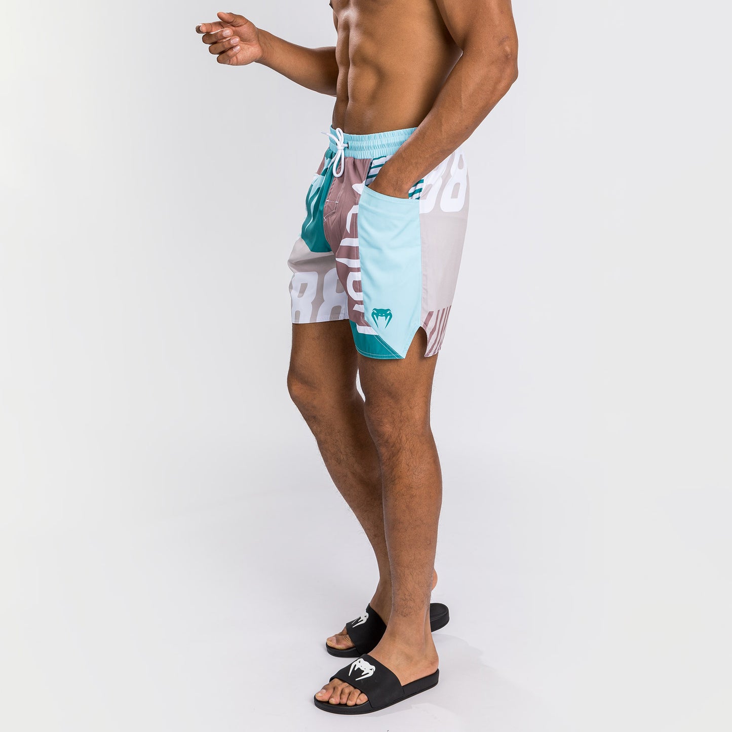 Venum Summer 88 Boardshort - Clearwater/Mozaic Blue