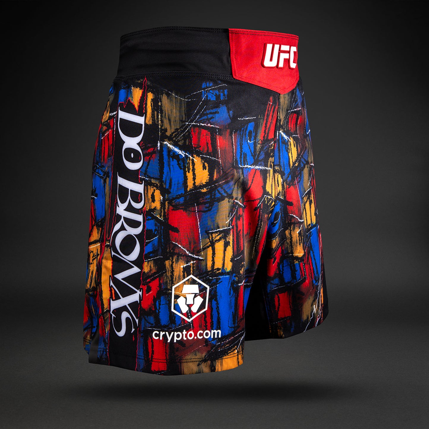 Men's UFC Unrivaled by Venum Red Charles Oliveira Fight Short