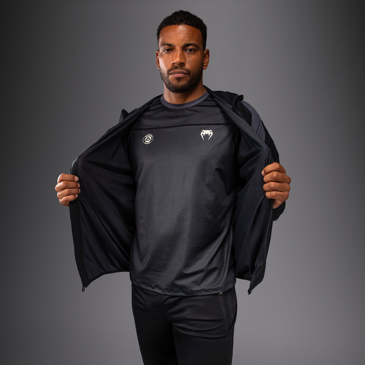 Venum x Roger Gracie Academy Track Jacket - Black