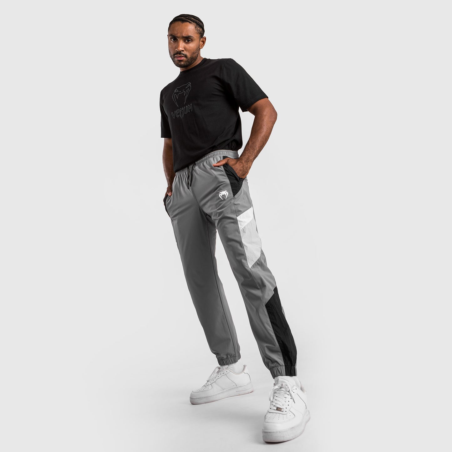 Venum Attack 90 Tracksuit Pants - Grey
