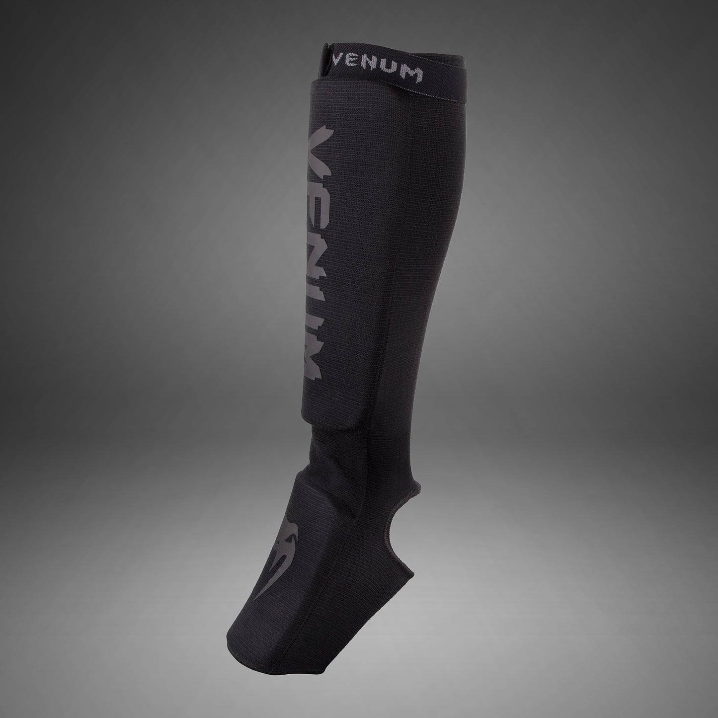 Venum Kontact Shin Guards - Black/Black
