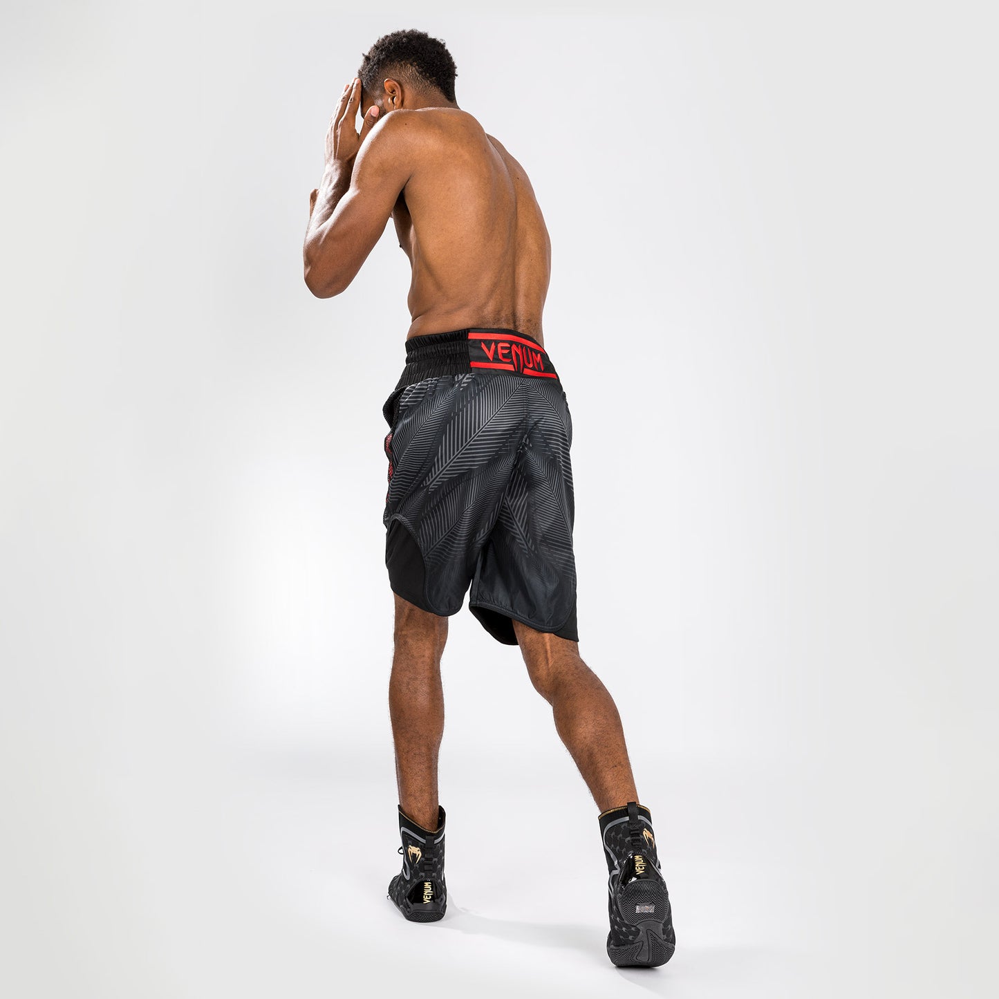 Venum Phantom Boxing Shorts - Black/Red