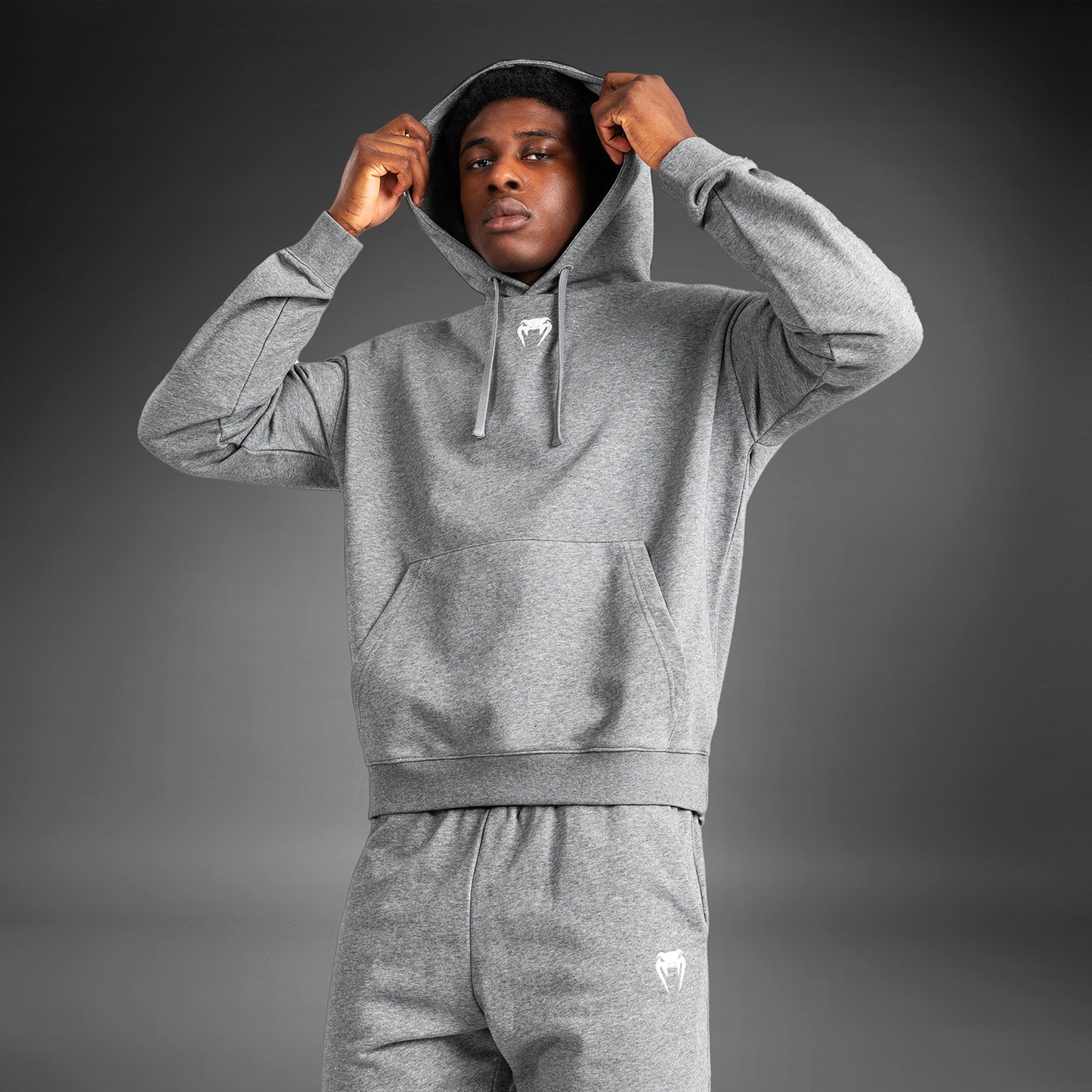 Venum Vortex XL Lite Men's Hoodie - Light Heather Grey