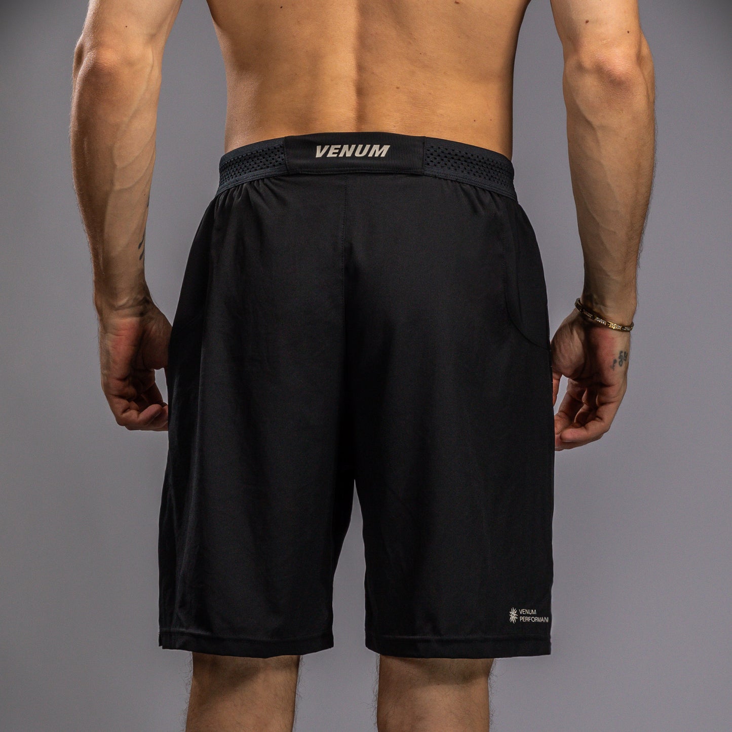 Venum G-Fit Air Men's Training Shorts - Deep Black/Desert Sand