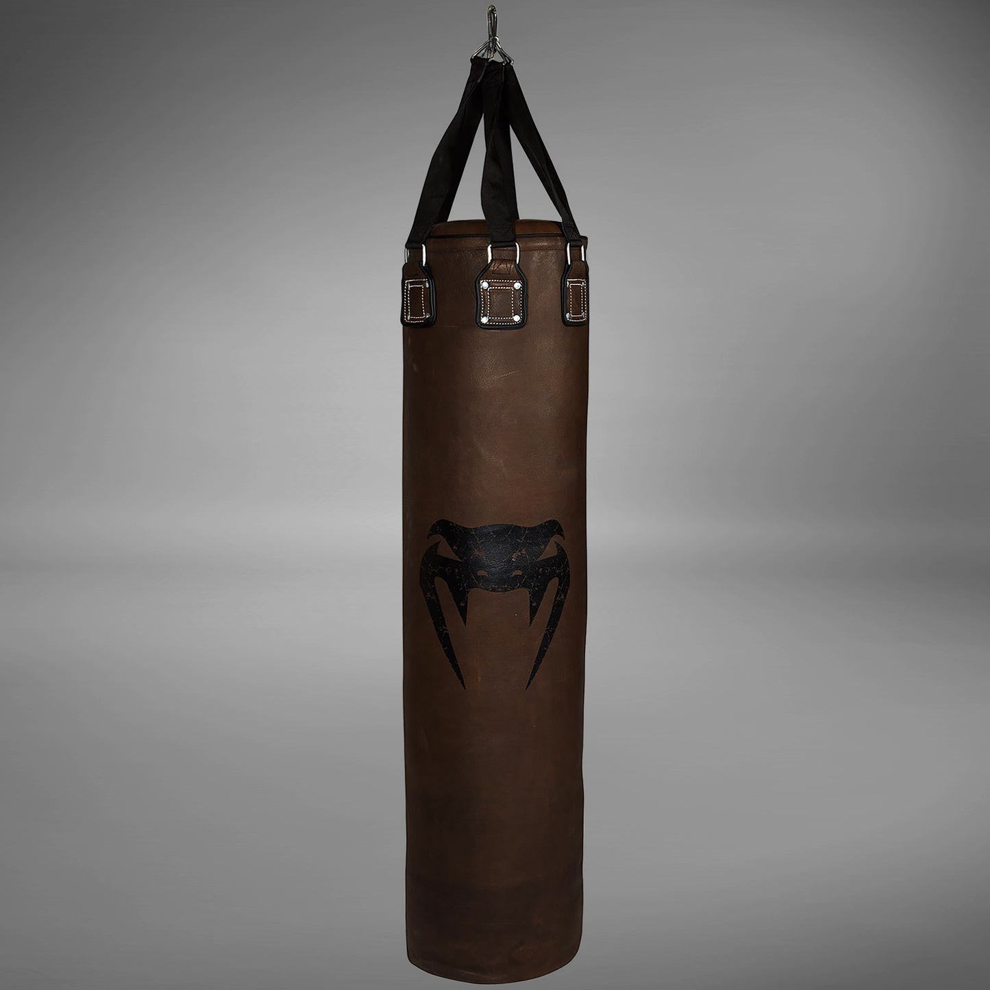 Venum Vintage Heavy Bag - Brown - Filled - Cowhide Leather