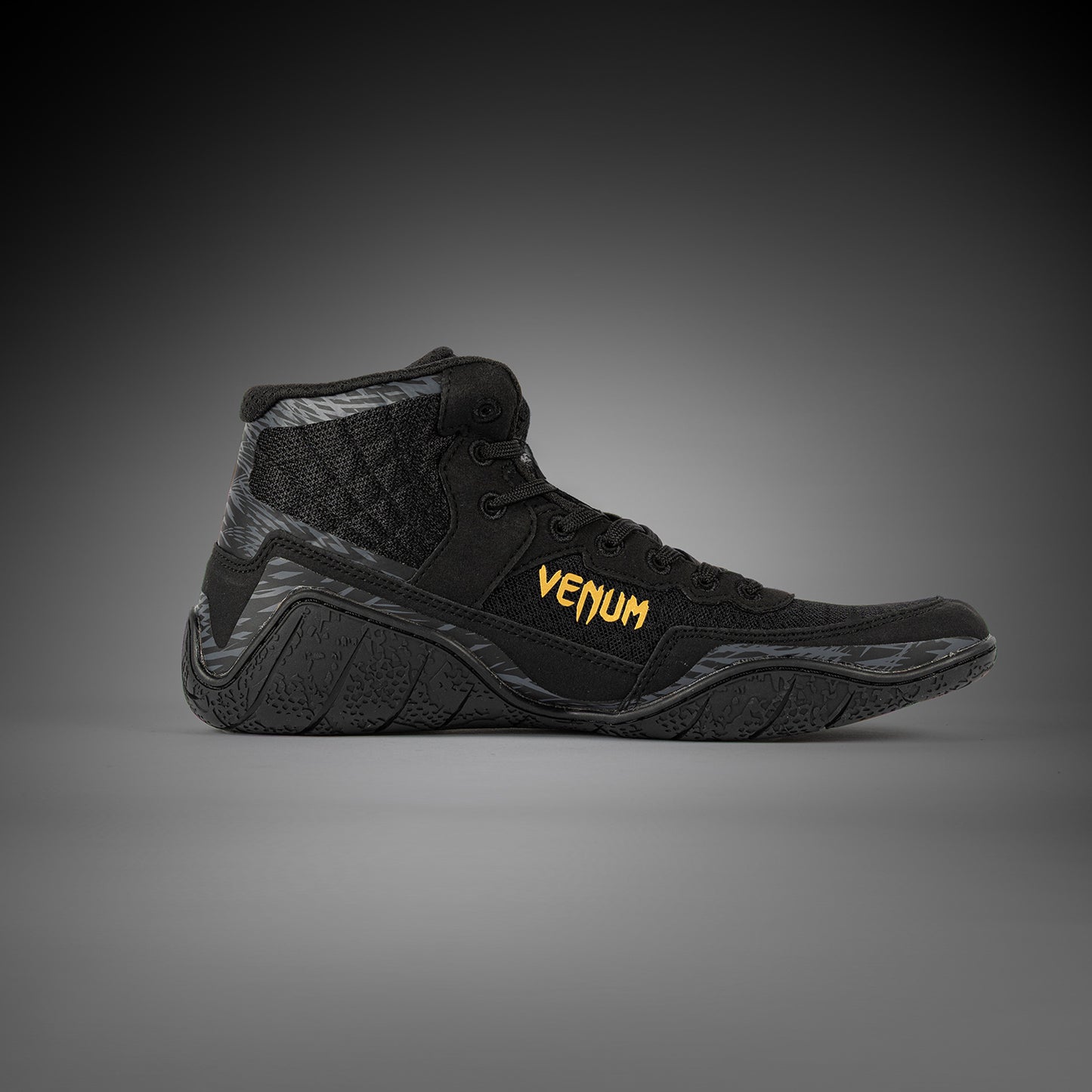 Venum x Chimaev Wrestling Shoes - Black/Grey