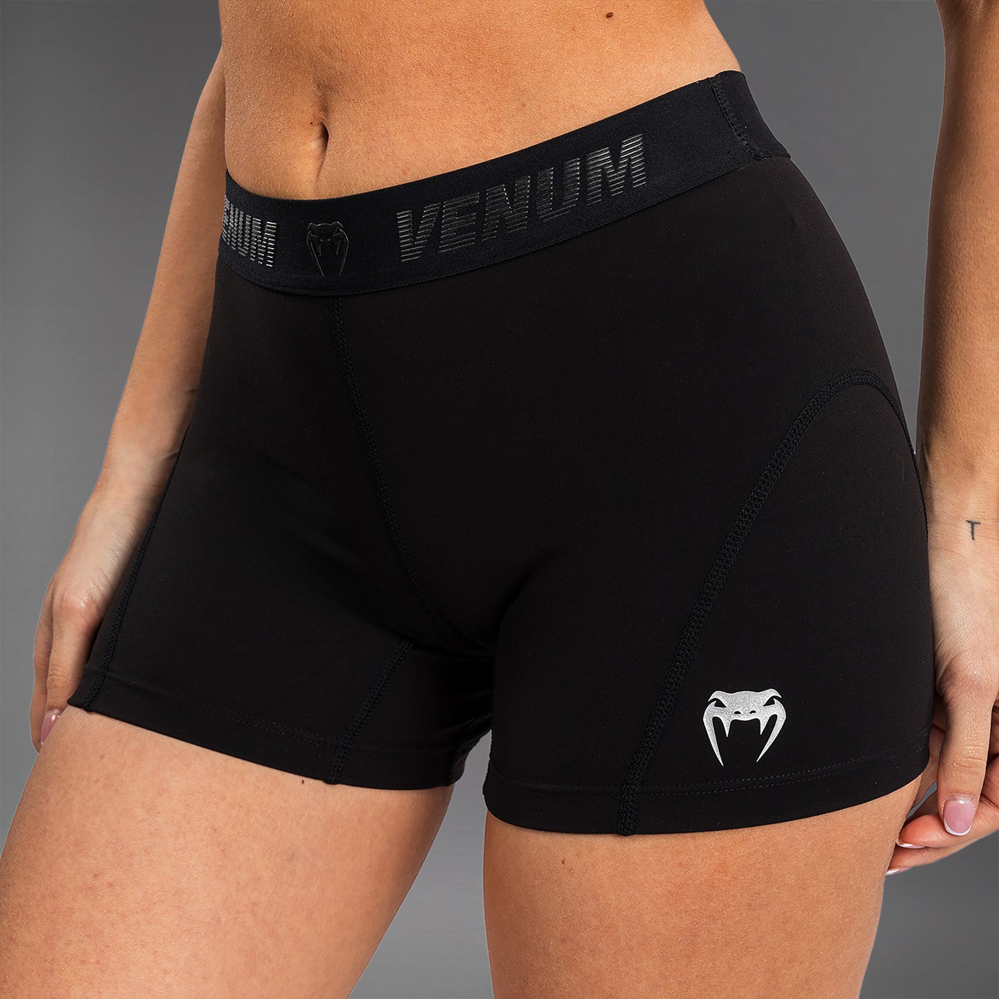 Venum Elevate Women Vale Tudo Shorts- Black