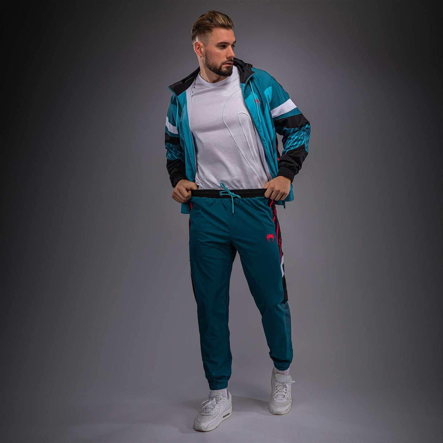 Venum Attack 90 Track Jacket - Miami Blue