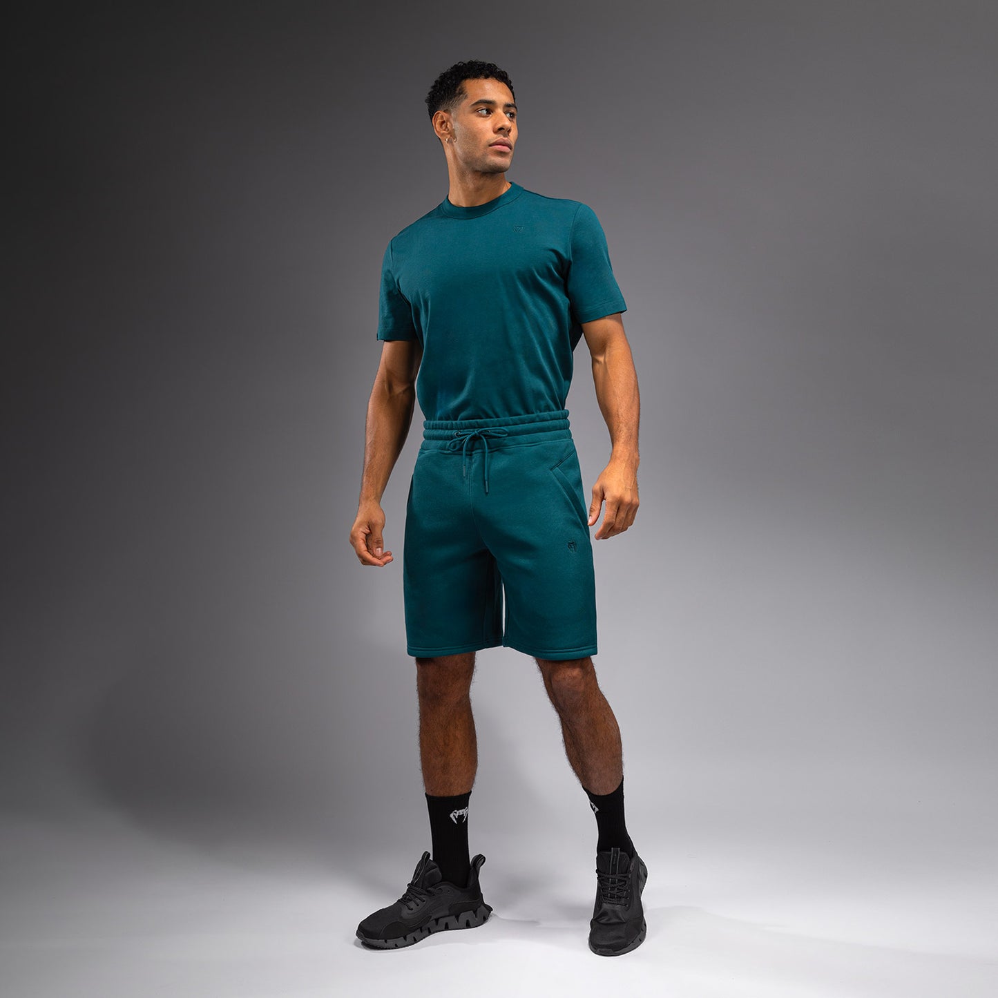 Venum Silent Power Cotton Shorts - Paon Green
