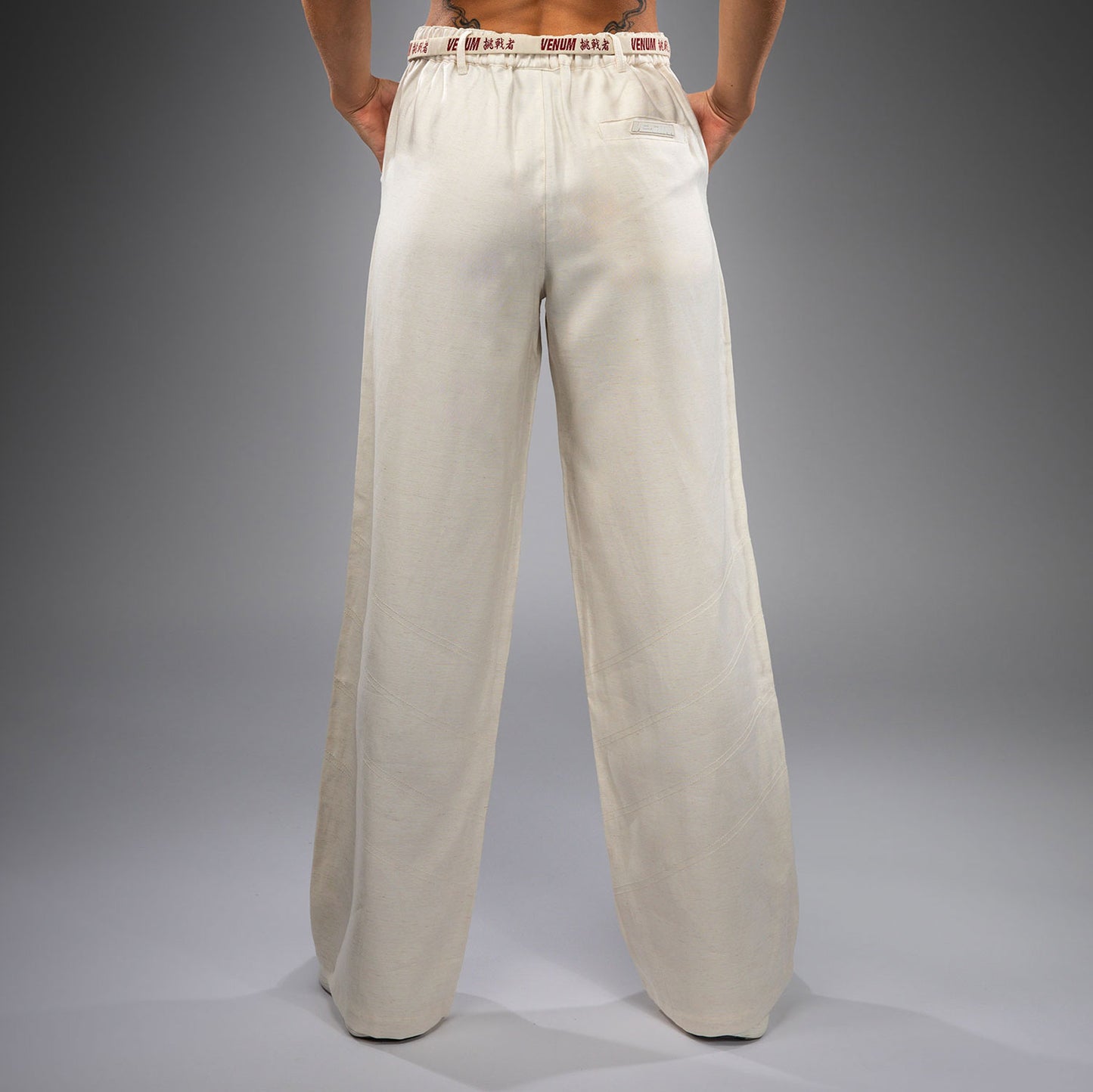 Venum Serpenti Women’s Pants - Ivory/Burgundy