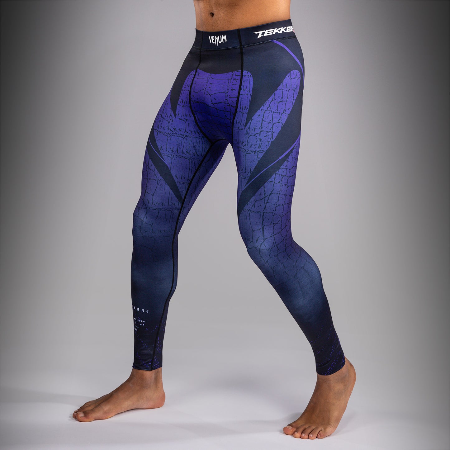 Venum x TEKKEN 8 Spats - Kazuya - Black/Blue