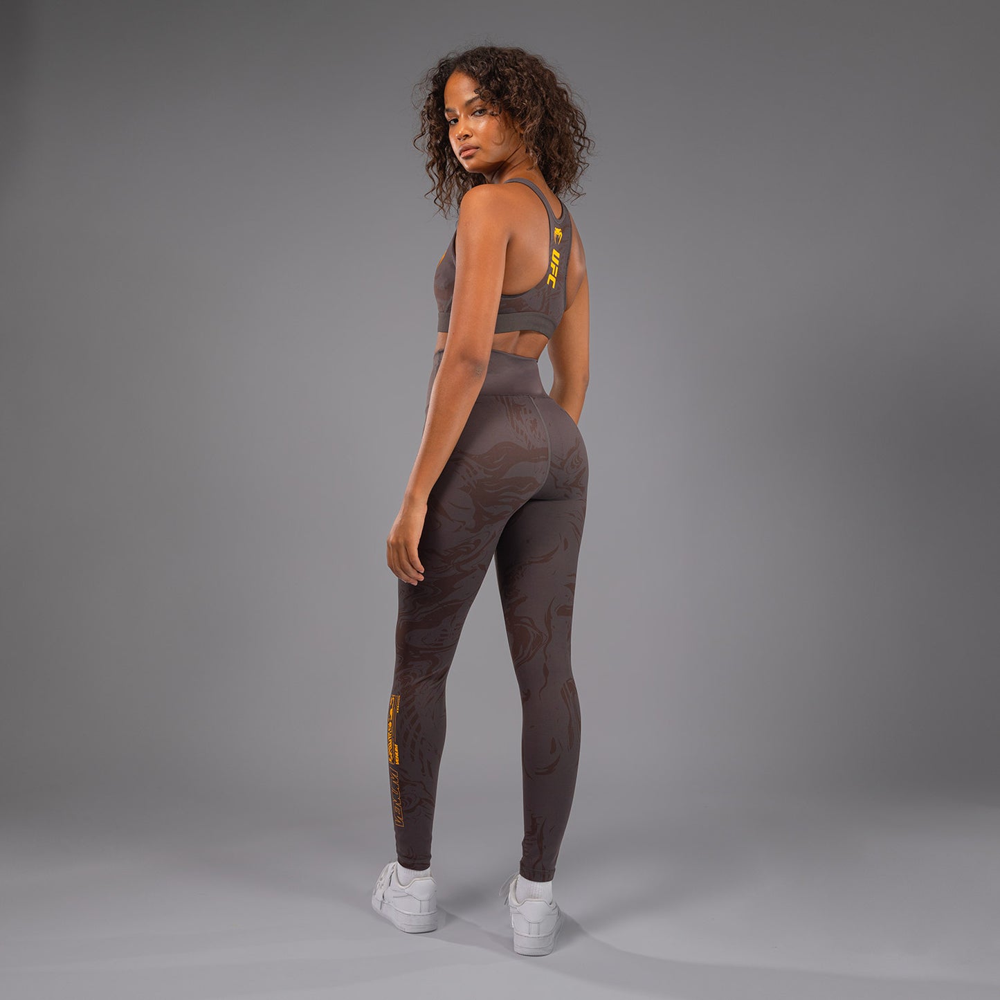 UFC Fusion by Venum Fight Week Women’s Performance Tight - Earthen Brown