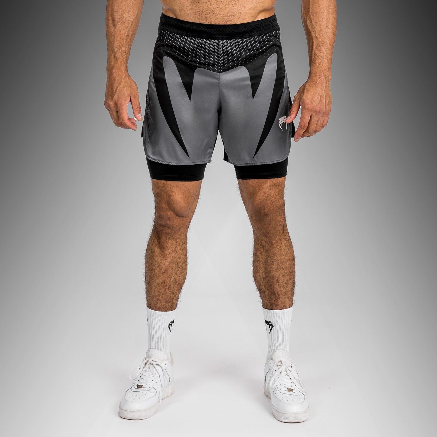 Venum Attack Men's Fight Shorts - Black