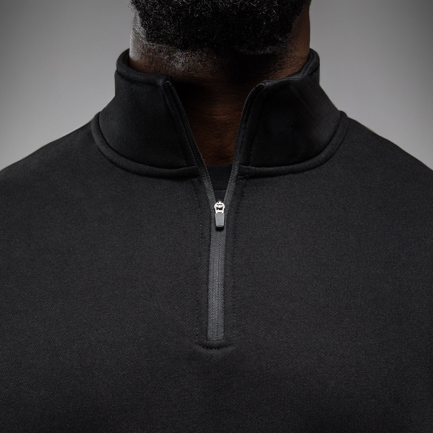 Venum Eclipse Half-Zip Sweatshirt - Black/Ivory