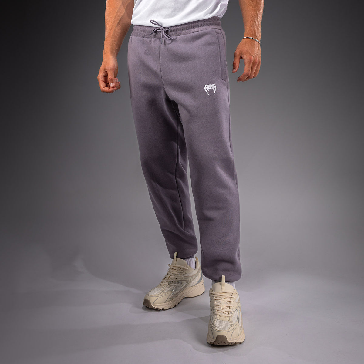 Venum Attack Fleece & Weave Joggers - Lavender Grey