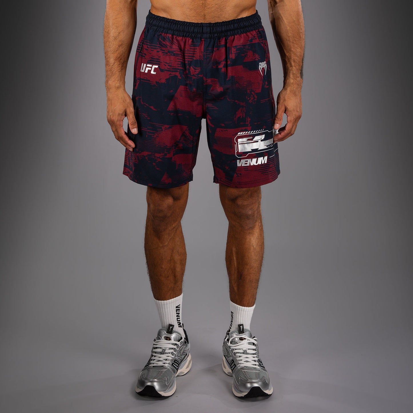 Men’s UFC Zenith by Venum Burgundy Authentic Fight Week Performance Short