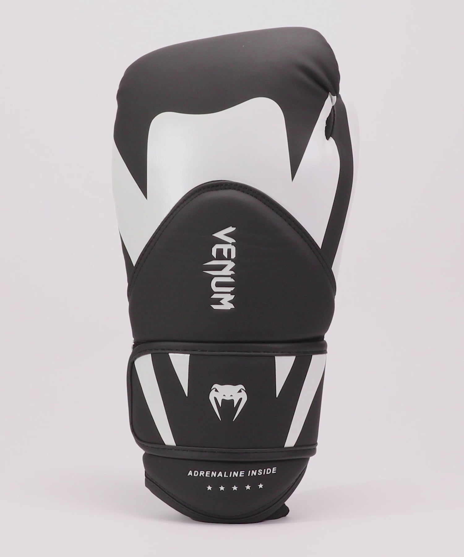 Venum Challenger 4.0 Boxing Gloves - Black/White - 16 oz