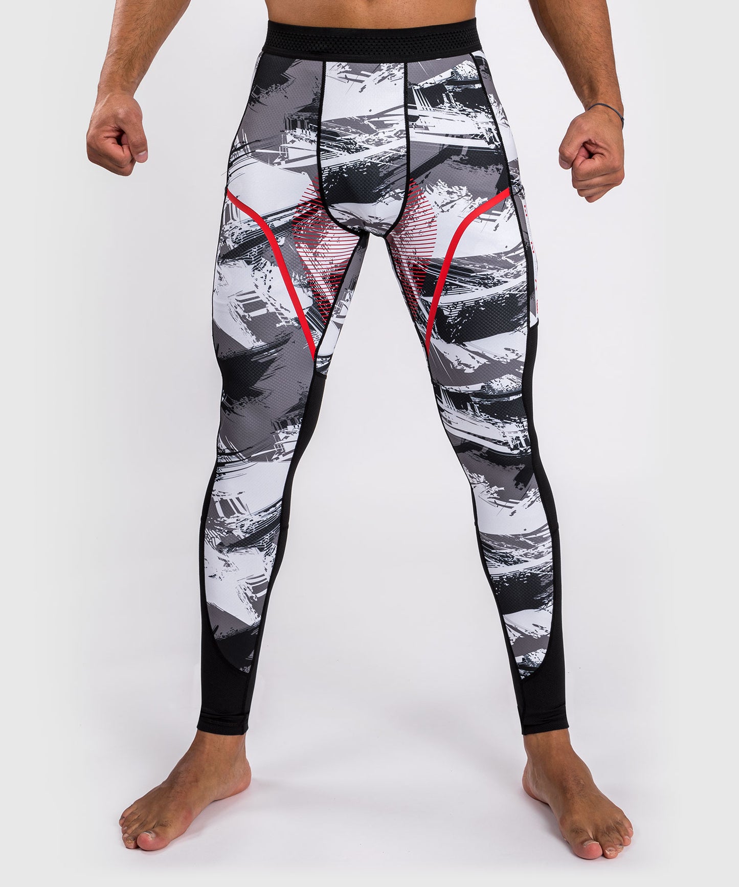 Venum Electron 3.0 Spats - Grey/Red