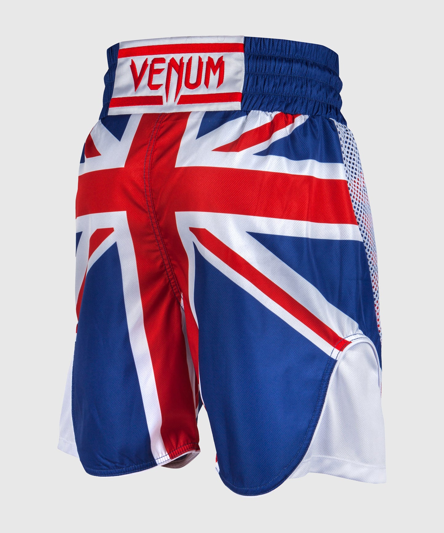 Venum Elite Boxing Shorts - UK - Blue/Red-White